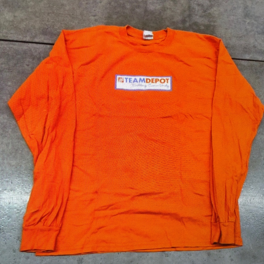 Orange Long Sleeve Shirt